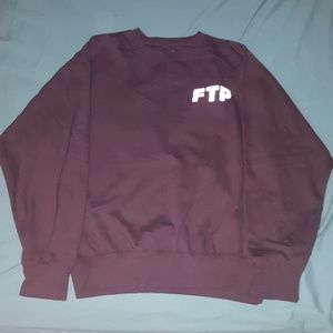FTP Pixel Crewneck Black Size L